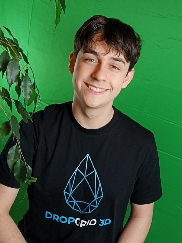Alex im Büro